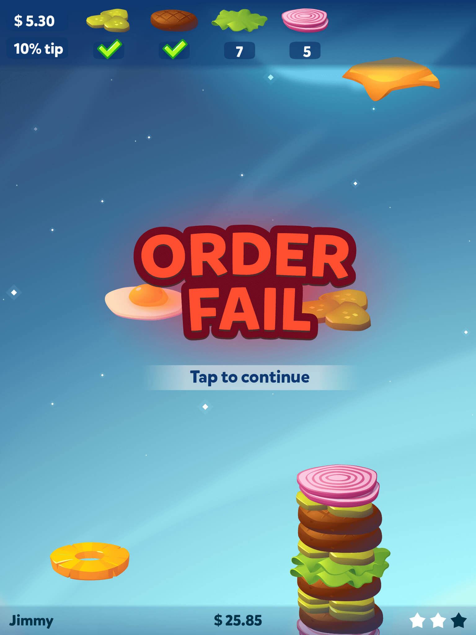 Stack The Burger